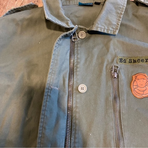 Ed Sheeran 2017 Divide Tour Military Jacket Size Medium - Picture 6 of 13
